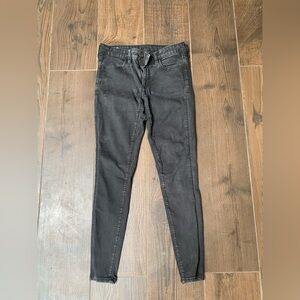 American Eagle Outfitters Black Skinny Jeans SZ 6